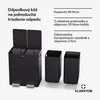 Klarstein 40 l (2x20 l) kuchynský odpadkový kôš s triedením Náhľad obrázku produktu 3