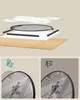 SONGMICS, nástěnný zrcadlo, kulatý, kovový rám, průměr 105 Náhled obrázku produktu 4