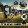 BigDean Luxus Campingstuhl Faltbar 160 KG Belastbar Produktbild-Vorschau 7