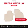 DURBAN Beige Velours-Fußmatten vorne für Mazda MPV II LW Produktbild-Vorschau 17