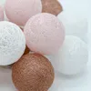 Tronje LED-Lichtkugeln, Braun-Rosa Produktbild-Vorschau 2