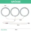 Vollspektrum LED Pflanzenlampe Dimmbar 3 Ring Pflanzenlicht Produktbild-Vorschau 10
