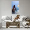 Bild auf Leinwand - Leinwandbild - Boote Sonne Fischer Produktbild-Vorschau 6