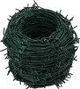 A roll of dark green barbed wire is shown against a white background. Produktbild-Vorschau