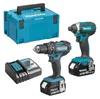 Pack 2 outils MAKITA DLX2131TJ (DHP482Z + DTD152Z) 18V Voir les images du produit 1