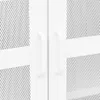vidaXL Lagerschrank Industrial Weiß 70x40x115 cm Metall Produktbild-Vorschau 7