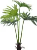 EUROPALMS Splitphilodendron, pianta artificiale, 120cm Anteprima dell’immagine prodotto 2