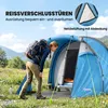 Outsunny, stan pro 2-3 osoby, tunelový stan, vhodný pro Náhled obrázku produktu 5