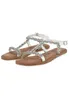 Lazamani Sandalen Sandalen Leder/Textil Produktbild-Vorschau 3