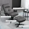 HOMCOM Relaxsessel mit Hocker, Drehbarem Fuß Fernsehsessel Produktbild-Vorschau 7