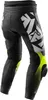 Rebelhorn Inferno  Motorrad Lederhose, schwarz/weiß/gelb, Produktbild-Vorschau 2