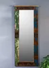 MASSIVMOEBEL24Spiegel Altholz 59x5x145 mehrfarbig lackiert Produktbild-Vorschau 2