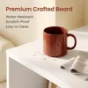 Bücherregal mit 7 Fächern, 24 x 60 x 199,2 cm, Weiß | Produktbild-Vorschau 3