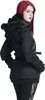 Poizen Industries Winterjacke Damen Chase Coat schwarz XL Produktbild-Vorschau 7