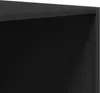 vidaXL Armadio nero 100x50x200 cm materiale a base di legno Anteprima dell’immagine prodotto 7