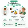 Omega-3 Algenöl Kinder ab 3 - DHA & EPA + Vitamin D3 - ohne Produktbild-Vorschau 7