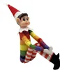 Decorazione a forma di elfo arcobaleno, simpatica figura in Anteprima dell’immagine prodotto 3