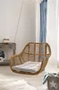 Hängesessel aus Rattan mit Kissen, Korbsessel, Produktbild-Vorschau 1