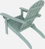 A light green Adirondack chair is shown from a rear-diagonal angle against a white background. Anteprima dell’immagine prodotto