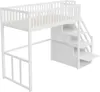 MODFU letto a soppalco 90x200 con scala di sicurezza, letto Anteprima dell’immagine prodotto 8