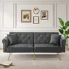 Merax 2-Sitzer Schlafsofa mit Schlaffunktion und Produktbild-Vorschau 2