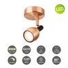 Home Sweet Home LED-Wandstrahler Novi - inkl. dimmbarem Produktbild-Vorschau 3