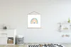 MuchoWow® Textilposter Regenbogen - Mädchen - Jungen - Herz Produktbild-Vorschau 2