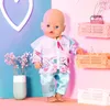 BABY born Freizeitanzug Aqua 43cm - Puppenkleidung Set Produktbild-Vorschau 5