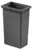 Hailo Bac intérieur 1224679 gris foncé 8 L 242 x 138 x 350 Voir les images du produit 1