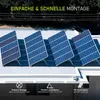 SIGA Solarmodul Halterung Flachdach für 1 Solarmodul Set Produktbild-Vorschau 4