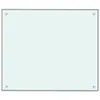 vidaXL Küchenrückwand Weiß 70x60 cm Hartglas Produktbild-Vorschau 1