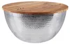 riess-ambiente Tavolino rotondo ORIENT STORAGE 60cm in Anteprima dell’immagine prodotto 1