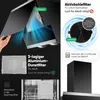 A collage of images and text describing features of a kitchen hood, including its filters and installation options. Produktbild-Vorschau