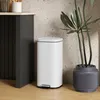 HOMCOM, cubo de basura de 30 litros para cocina, con tapa, Vista previa de la imagen del producto 2