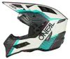 O´Neal Casco EX-SRS QUIN grigio/blu XL (61/62 cm) Anteprima dell’immagine prodotto 3