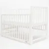 Lettino New Baby BASIC con sponde estraibili bianco Anteprima dell’immagine prodotto 2