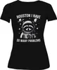 Houston I really have so many problems Raccoon Astronaut Podgląd zdjęcia produktu 2