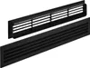 Lüftungsgitter BRISE 457 x 92 x 17 mm schwarz doppelseitig Produktbild-Vorschau 1