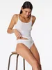 Schiesser Damen Spaghettitop Pure Rib - weiss - Größe 42 Produktbild-Vorschau 2