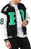 Red Bridge Herren Sweatjacke Collegejacke SchwarzEcru XL Produktbild-Vorschau 8