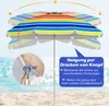 COSTWAY Sonnenschirm Strandschirm 178cm, Gartenschirm Produktbild-Vorschau 5