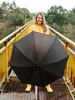 Großer Herrenschirm, stabil, regenfest, sturmfest, schwarz, Produktbild-Vorschau 18