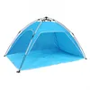 Strandmuschel blau Seilzug Zelt 200x120x100cm 2 Personen Produktbild-Vorschau 2