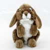Hase braun 18 cm mit Schlappohren Kuscheltier Produktbild-Vorschau 3