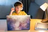 MuchoWow® Laptop Aufkleber Sticker Cover Aquarell - Braun - Produktbild-Vorschau 3