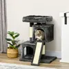 Arbre à chat PawHut 83 cm Petit arbre à chat avec colonnes Voir les images du produit 2