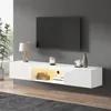 okwish TV stolek TV-Lowboard s LED osvětlením a Náhled obrázku produktu 2