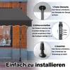 LZQ 200x120cm Klemmmarkise Einziehbar Balkonmarkise mit Produktbild-Vorschau 6