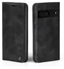 Two views of a black flip phone case for a Google Pixel 7. Produktbild-Vorschau