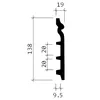 PROFHOME 153110F flexible Sockelleiste Fußleiste Produktbild-Vorschau 3